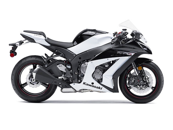 2013 Kawasaki nInja ZX-10R ABS white