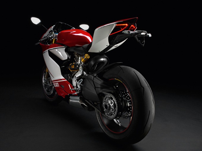 2013 Ducati 1199 Panigale S Tricolore rear