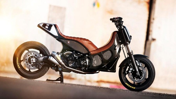 2012 Yamaha TMAX Hyper Modified by Roland Sands 5