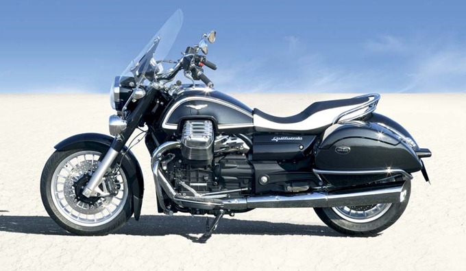 2013 Moto Guzzi California 1400 black side touring