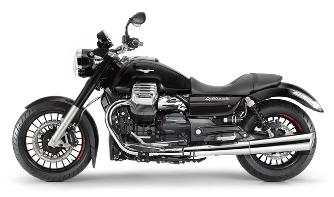 2013 Moto Guzzi California 1400 black side
