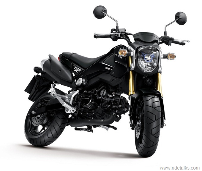 Honda MSX125 Monkey Motorcycle Black