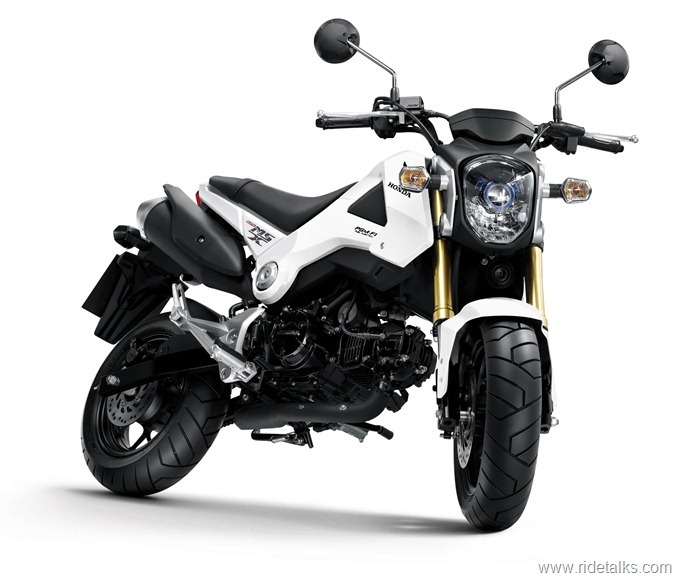 Honda MSX125 Monkey Motorcycle White