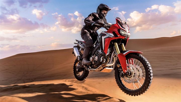 2016 Honda Africa Twin in action