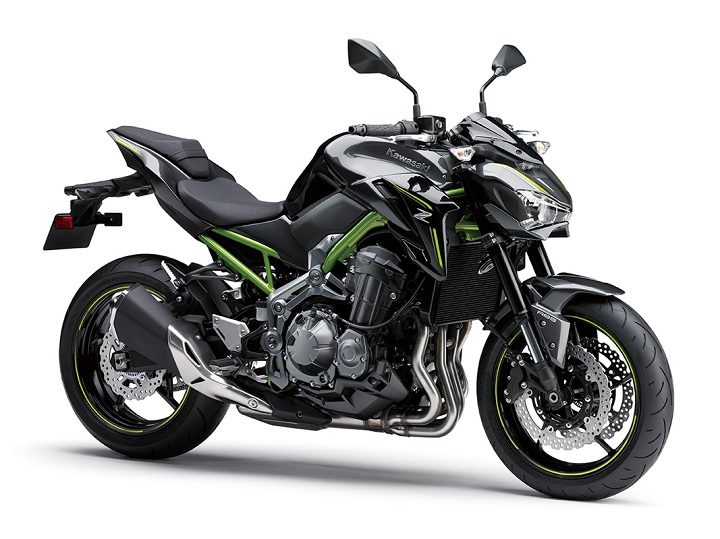 2017 Kawasaki Z900 - Green frame