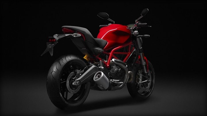 Ducati Monster 797 - Rear Right